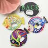 3D Cute  Marine Fish Refrigerator Magnet  Beer Bottle Opener Magnet Soda Beverage Bottle Opener Bar Kitchen Tool Gift