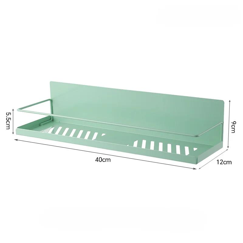 Magnetic Spice Rack for Refrigerator Side Shelf Kitchen Punch-Free Hanging Sundries Frame Wall Mounted Hollow Out Storage Racks