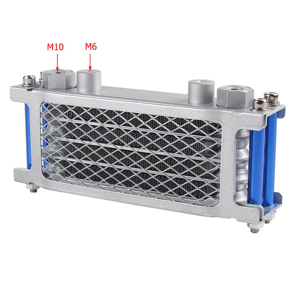 Motorcycle Oil Cooler Oil Radiator Kit For Honda Monkey Yamaha Kawasaki 50cc-140cc Pit Dirt Bike Scooter Moped Enduro Motocross