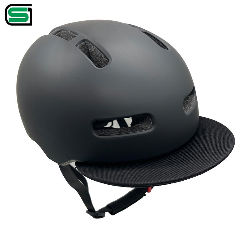 Manufacturer Customized Lightweight PC Helmet for Adults Urban Bike Electric Skate Scooter Removable Liners Bike Head Protection M чёрный