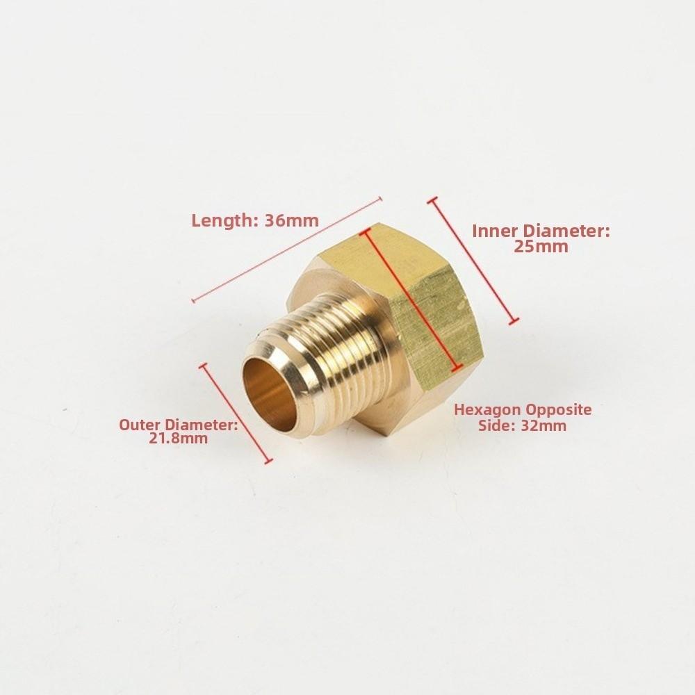 Brass Fitting Brass Copper Tube Adapter Female-Male 1/4" 3/8" 1/2" 3/4" Brass Pipe Fitting Reducer Joint