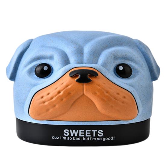 Praktiškas nuimamas daugiafunkcis mielas animacinis šunų servetėlių dėžutė tualetinio popieriaus laikiklis kanceliarinių reikmenų servetėlėms