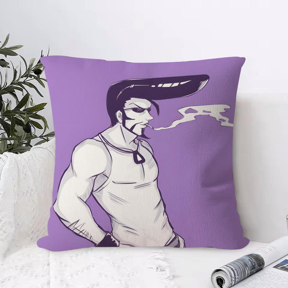 Anime Shaman King Pillow Case Ultra Soft Skin Friendly Fabric Cloud Like Comfort & Concealed Zipper