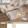 Three-Sided Baby Sofa Rail and Crawling Mat for Indoor Play