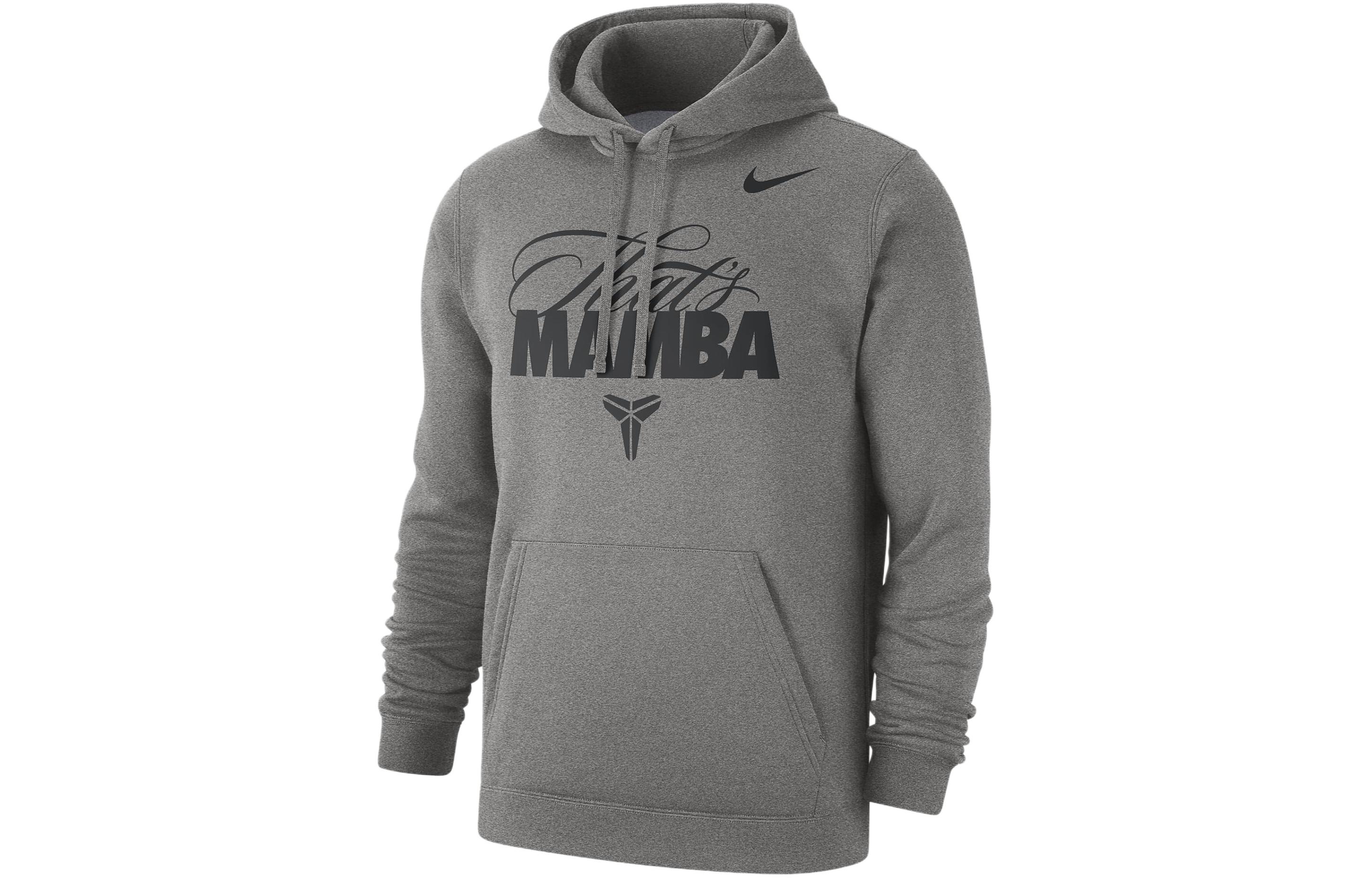 

Nike Letter Print Hooded Pullover With American Fleece Lining And Long Sleeves Sweatshirt Men s Toned Dark Gray HQ2112-063 L