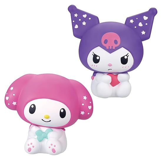 [BANDAI] Sanrio Characters SOFMALLOW My Melody & Kuromi Anniversary Set