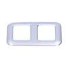 Rear Trunk Trailer Button Frame ABS Silver Trim Fit for Land Rover Defender 2020‑2021