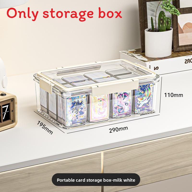 Ultraman Card Organizer Storage Box With Dividers For Game Collectors