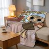 Throw High-Density Short Plush Blanket For Sofa Nap Air-Conditioned Room Soft Skin-Friendly D-DandyS Worlds