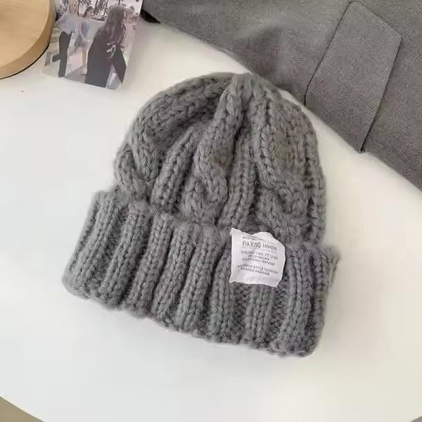 Winter Hats for Women Candy Color Beanies Knitted Solid Color Hat Autumn Women Men Beanie Caps Outdoor Warm Sports Hat