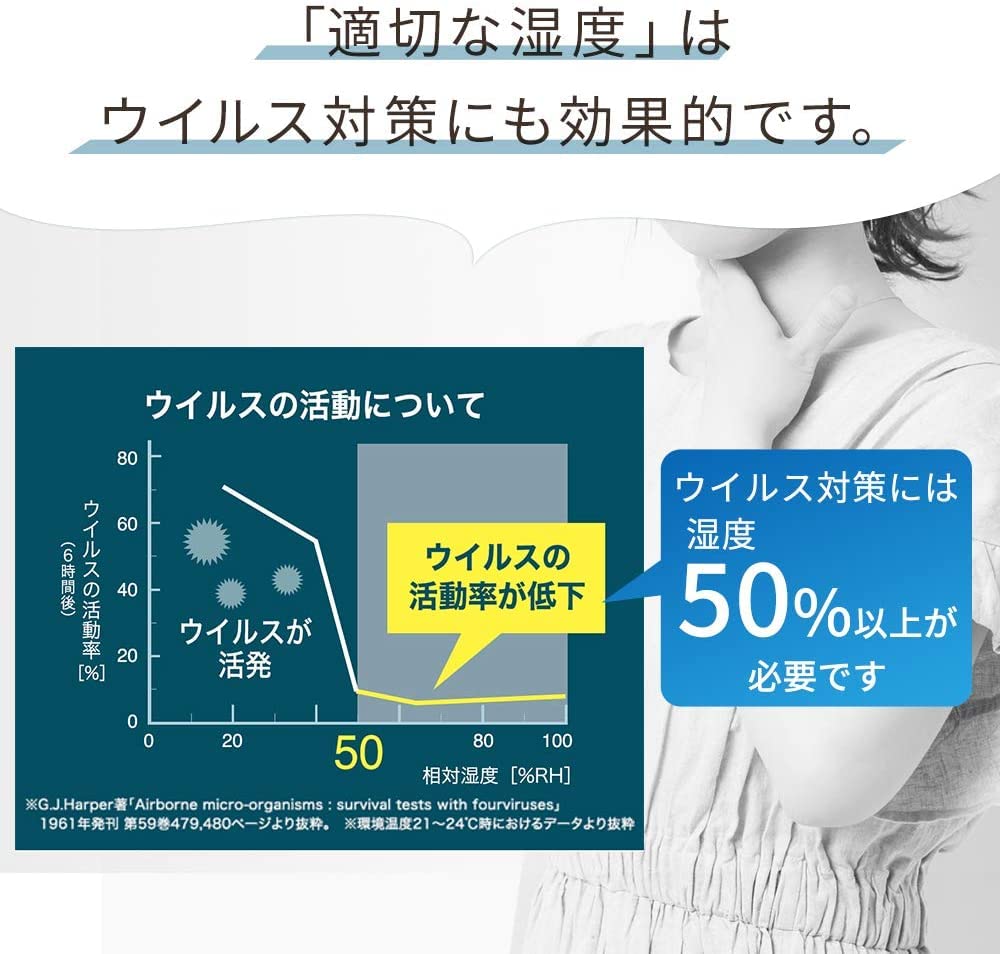Iris Ohyama Humidifier Steam Type Humidification Volume 120ml Tank Capacity Tatami 11 Hours Continuous Humidification Aroma Compatible Compact