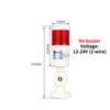 CNC Machine Safety Stack Light Rotatable 180 Degree Three Modes Industrial Warning Signal Lamp for Workshop