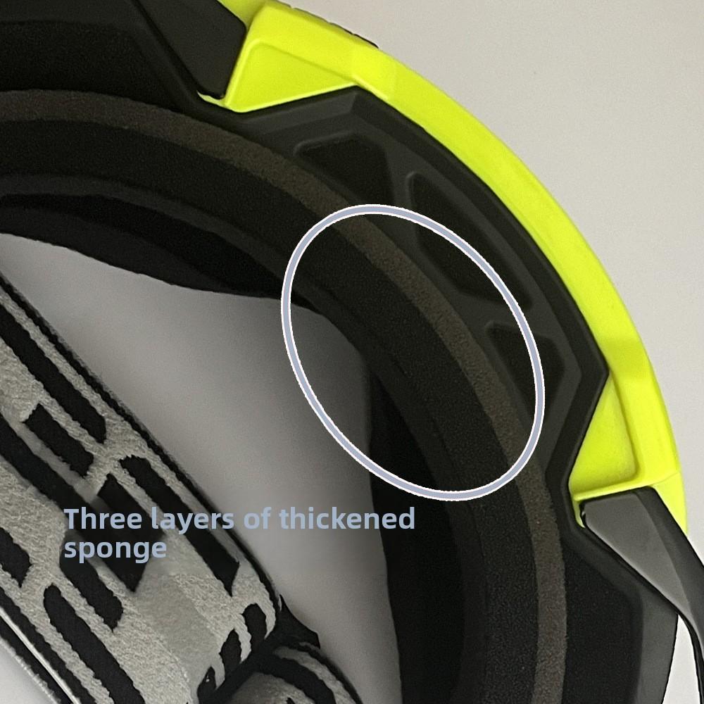 Spot Hochwertige Motorrad Winddichte Langsam-Fahrbrille Outdoor Sport Reitbrille Off-Road Winddichte Rennstrecken Schutzbrille
