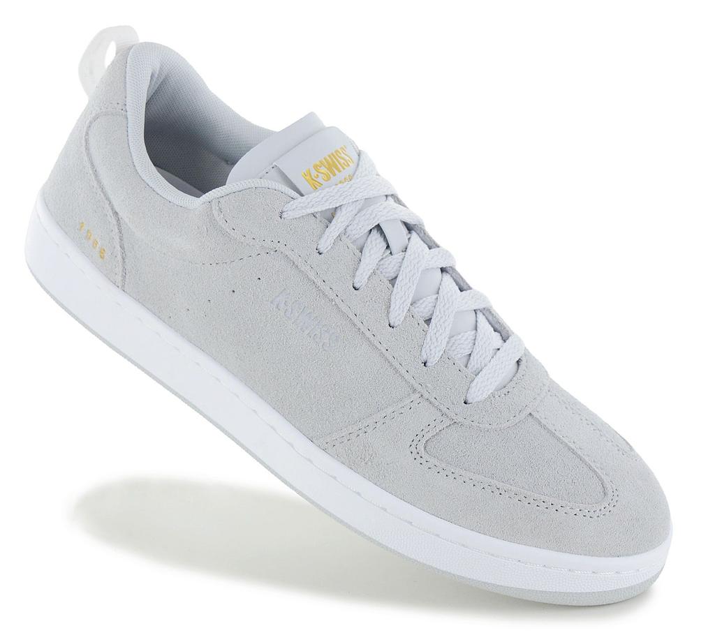 K-SWISS Court Varsity SDE - Herren Sneakers Schuhe Grau 04733-021-M ORIGINAL