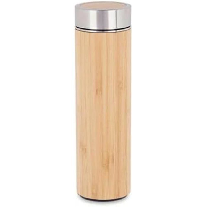 Bouteille thermos - Kinvara - 500 ml - Métal naturel - Multicolore - Lot de 6
