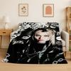 Kpop Felix Stray Kids Manta de Franela Suave Cálida para Dormitorio Sala de Estar Cama Viaje Camping Picnic Regalo
