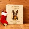 Cartoon Terrier Advent Calendar 2025 24 Days Christmas Countdown Calendar Interactive