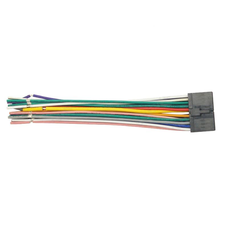 Car Radio Wire Harness 20pin Audio Wiring Adapter Cd Dvd Connector Cable T-plug Power Cord Modified