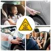 Baby On Board Sticker 13.4X15cm Warning Safety Stickers Baby In Car Sticker Car Window Cling Reusable Waterproof Baby On Board