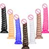 Transparent Dragon Scale Crystal Dildo & Anal Plug for Men and Women