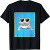 Bartagame Porträt Pop Art Bartie mit Sonnenbrille T-Shirt