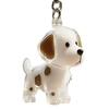 Dog Hair Collector Keychain Dog Shape Charm Keychain Memorial Storage Box Transparent Pet Fur Keepsake Capsule Memorial Gift for Pet Lovers