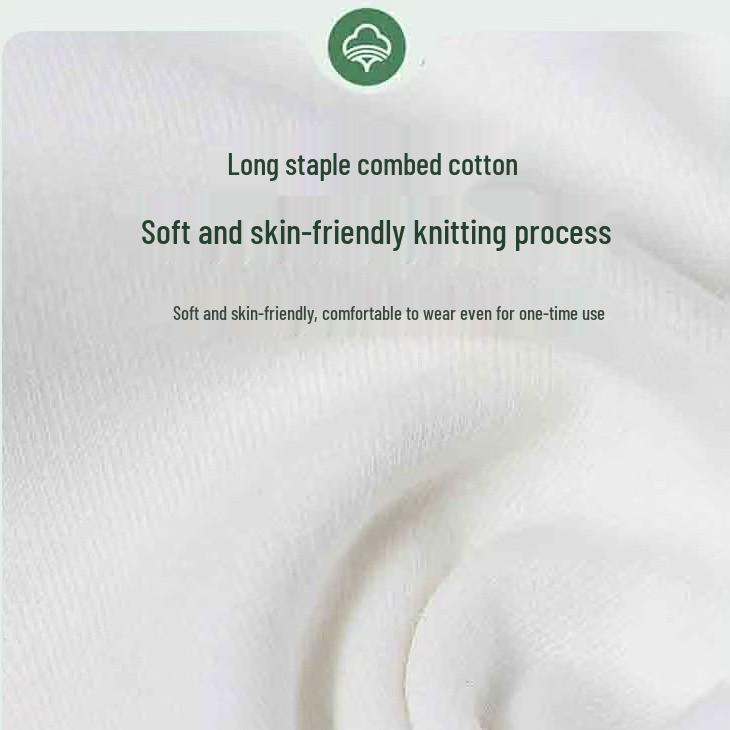 Antibacterial No-Wash Disposable Underwear for Pregnant and Postpartum Women - Individually Packaged for Travel and Daily Use
