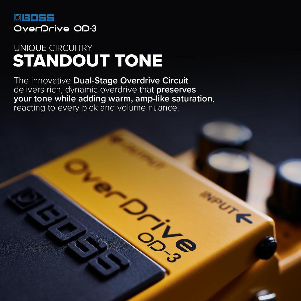 BOSS OverDrive Yellow OD-3