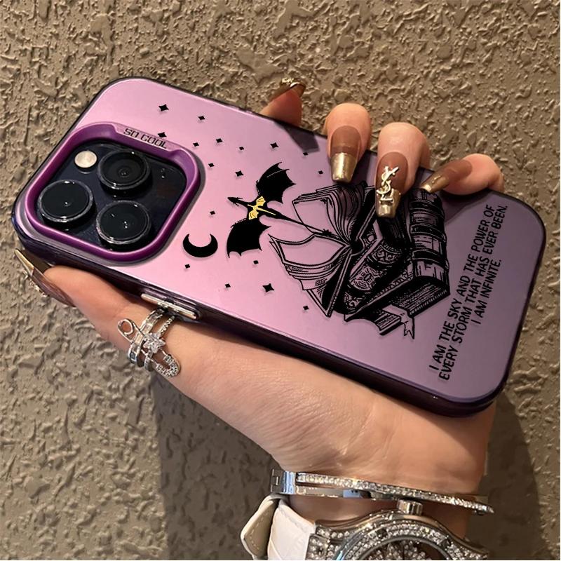 Plating Case for Samsung Galaxy S25 S24 Ultra S23 S22 S21 Plus FE A56 A36 A26 5G A16 A06 4G Note 20 Cool Dragon Wings Back Cover