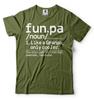 Mens Funpa Definition Tshirt Funny Gifts For Grandfather Grandpa Gifts Tshirt