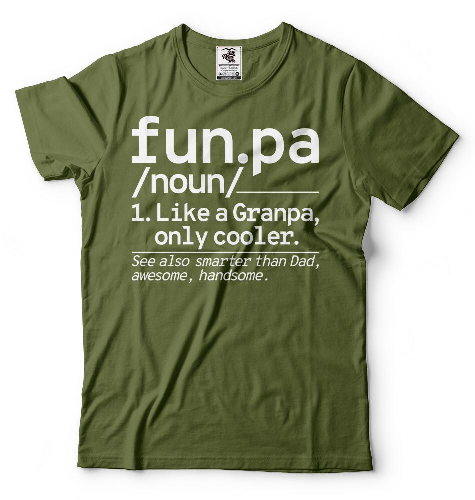Mens Funpa Definition Tshirt Funny Gifts For Grandfather Grandpa Gifts Tshirt