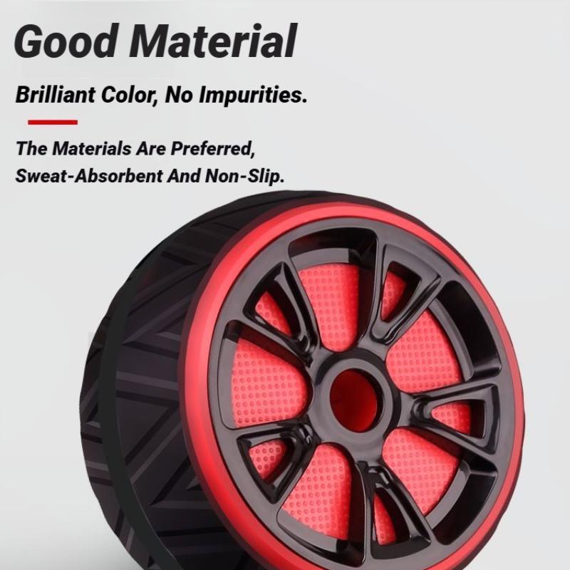 Ab Roller Wheel For Abs Core Workout Non-Slip Home Gym Fitness Equipment Men Women Abdominal Training Exercise