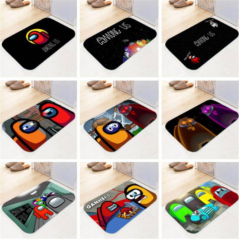 Game Mat Flannel Home Bath Bathroom Nonslip Carpet Rug Decor Floor