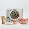 Nytt Sakura Matcha Startkit 2-7 delar Rosa Keramisk Skål Bambuvisp Japansk Te-ceremoni Nybörjarvänligt Matcha-kit