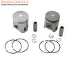 100cc 128cc 52mm 56mm Piston Kit For MBK Booster 100 Nitro Ovetto 100cc 4VP Minarelli 2-Stroke Engine Parts