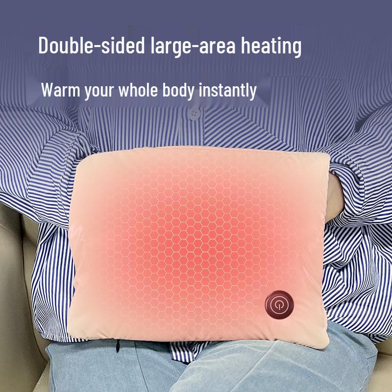 USB Rechargeable Graphene Hand Warmer Bag for Outdoor Infrared Warmth