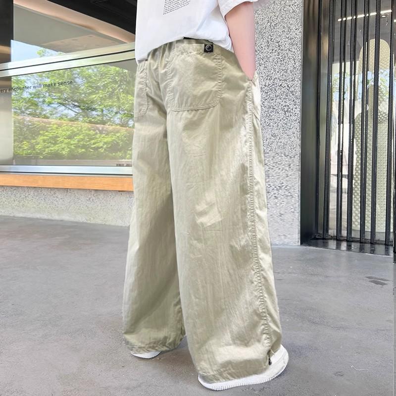 Jungen Frühlings- und Herbst-Sweathose 2025 Neuer Stil Große Kinder Herbst Freizeithose Kinder Herbst Gerade Hose Jungenhose