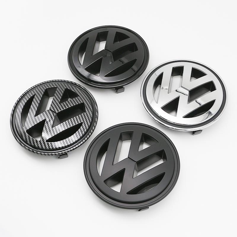 For Volkswagen 1Pc Car Logo Front Grille Emblem Badge Decoration Sticker For Volkswagen VW Magotan B7 B8 2011 2012 2013 2014 2015 2016 2017 EN1