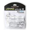 Perfect Fit Double Tunnel Plug Xl Clear