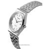 Casio Standard-Analog-Herrenuhr aus Edelstahl mit weißem Zifferblatt und Quarzwerk MTP-B145D-7B