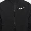 Nike Logo Print Stand Collar Hooded Jacket Men Jackets Black DQ6594-010