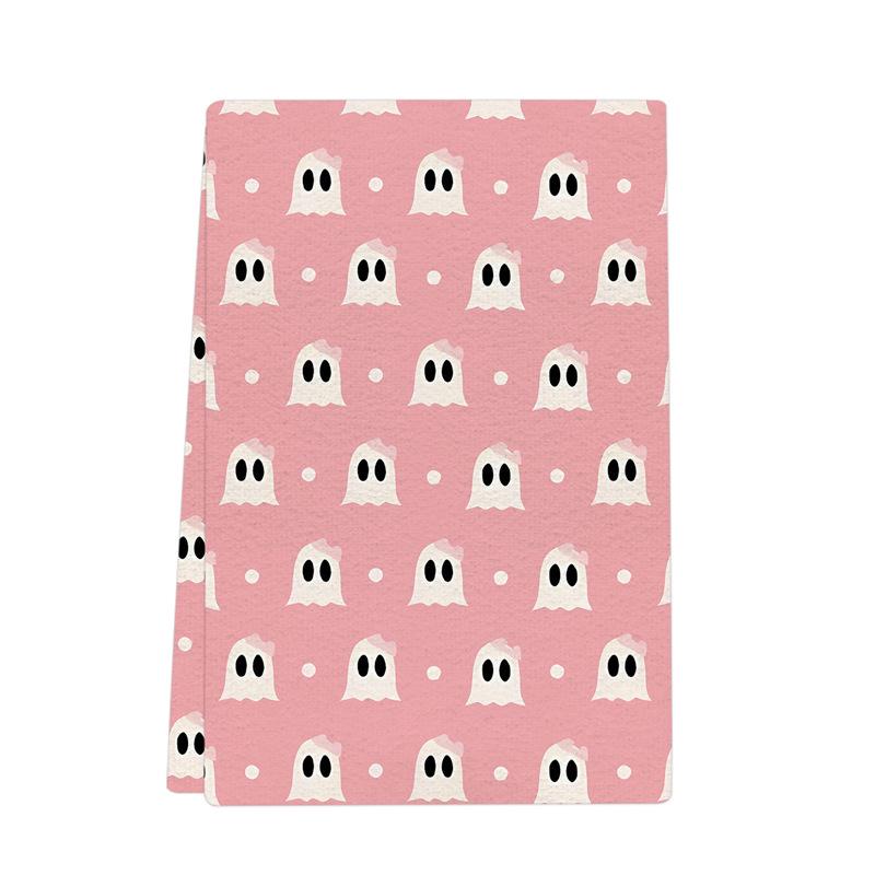 JIT Dropshipping Thanksgiving & Halloween Microfiber Kitchen Towels - Holiday Decorative Dish Towels