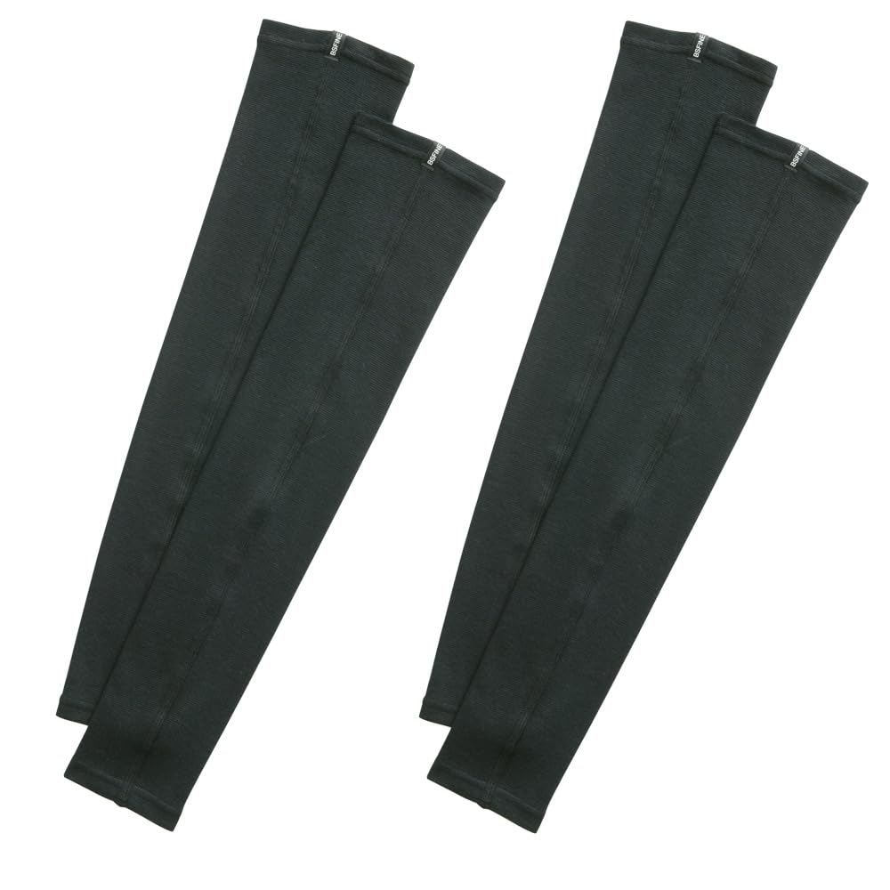 

Пары тонких длинных гетр для тепла, но не для холодных и уставших ног, от BSFINE для женщин и сделано в Японии [BS Носимый ганбанёку ] чёрный