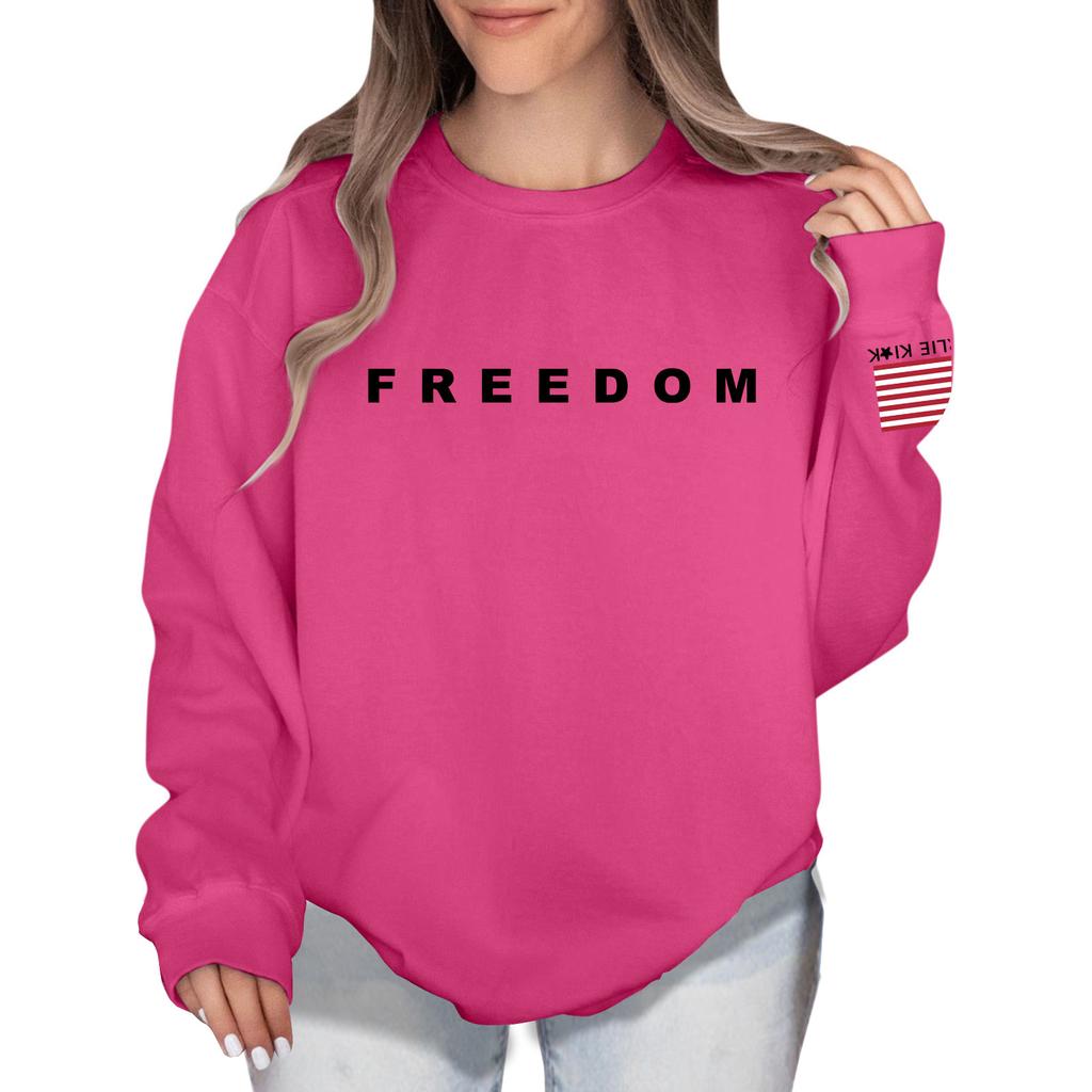 Women's Colorblock Sweatshirt Long Sleeve Round Neck Casual Comfortable Loose Lightweight Women's Sweatshirtt