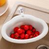 Kitchen Sink Filter Strainer Drain Basket Anti-clog Fruit Shelf Vegetable Holder