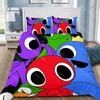 Duvet Cover Pillowcase Bedding Set Adult Boy F-Friends Girl Bedroom Decoration Children R-Rainbows Gift Single Double Large Size
