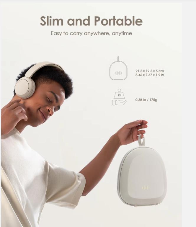 Étui Rigide en EVA compatible avec les Casques Sony WH-CH720, WH-1000XM4, Soundcore Q30, Sac Portable antichoc, anti-poussière avec Multi-poches