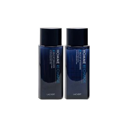 Lac Vert Homme Recharge Mild Set Aftershave/Emulsion, Aftershave 180ml, 1 Piece, 180ml