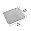 Dog Mat Pet Chilly Summer Cool Bed Pad Cushion Indoor