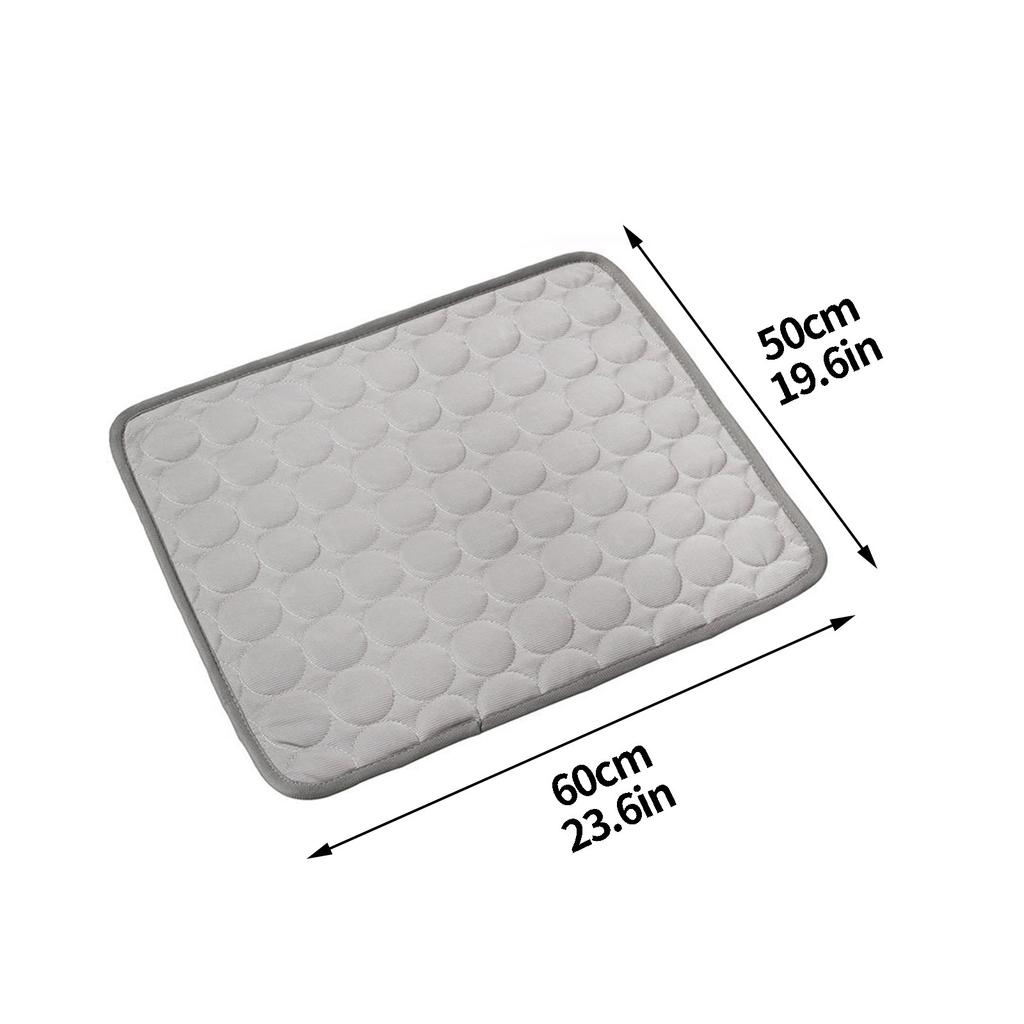Dog Mat Pet Chilly Summer Cool Bed Pad Cushion Indoor